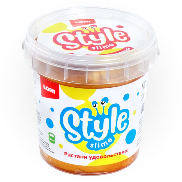 Style Slime перламутровый Золотой с ароматом банана