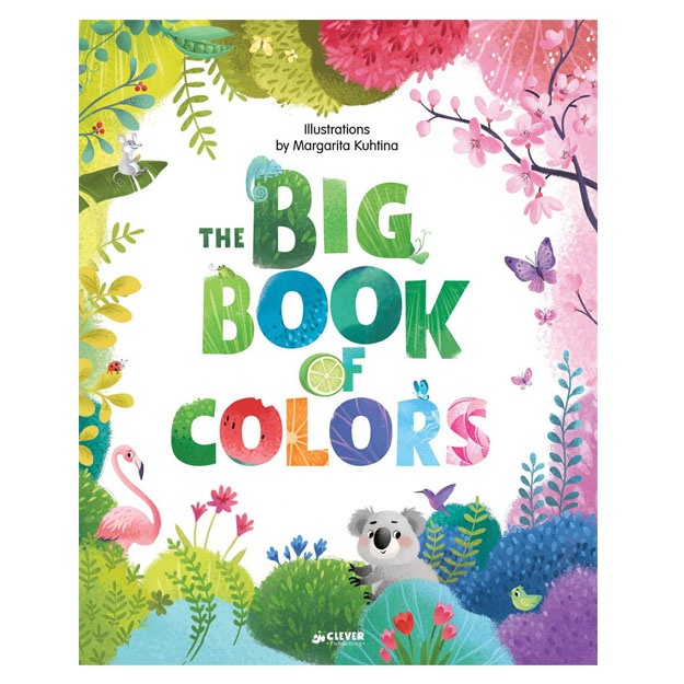 English Books. Clever Big Books: Big Book of Colors