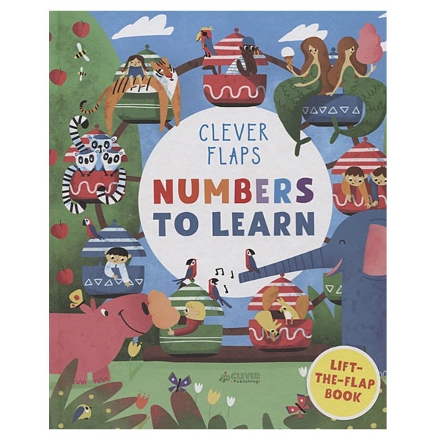 English Books. Numbers To Learn (Учим числа. Книжка с клапанами)
