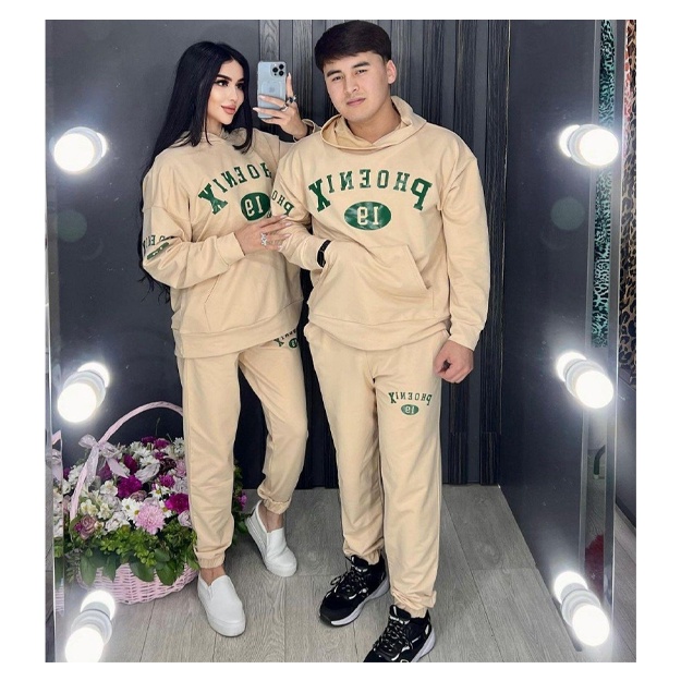 Juftliklar sport kostyumlari 00004 qaymoq rang