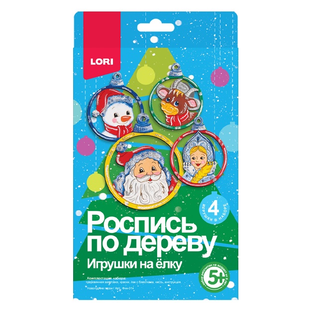 Yog‘ochga rasm chizish. Rojdestvo archasi uchun o‘yinchoqlar Yangi yil qahramonlari
