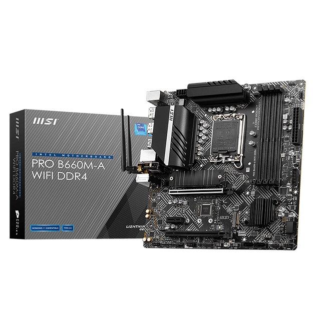 Материнская плата MSI PRO B660M-A DDR4 Wifi