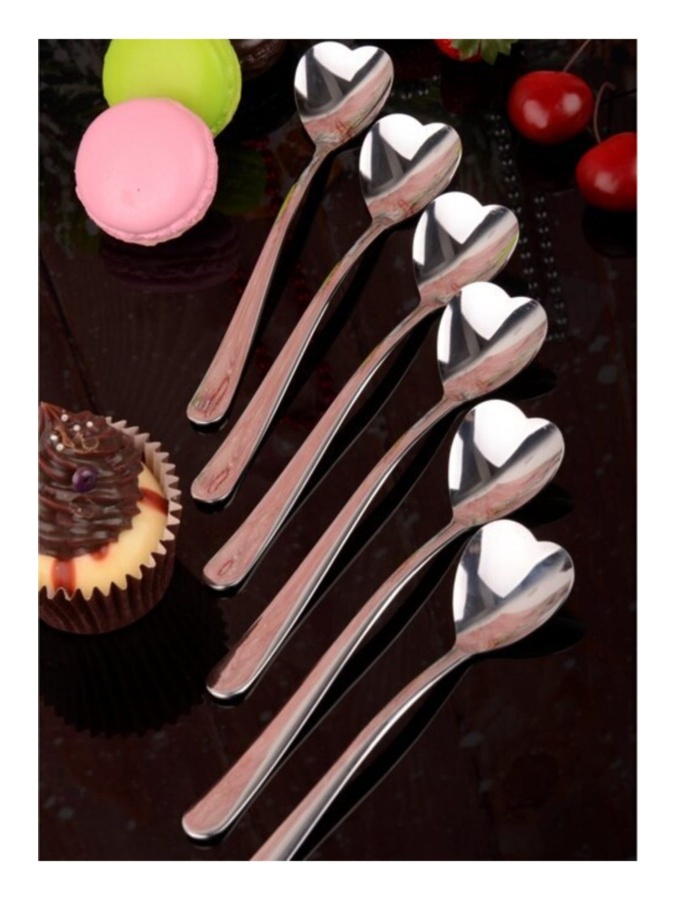 Yurak shaklidagi muzqaymoq va desert uchun qoshiq Kitchen Life MCh02285