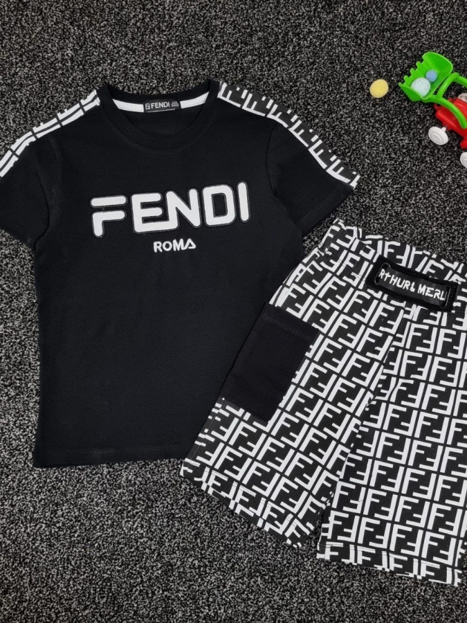 Bolalar uchun yozgi to‘plam Fendi qora (14781) 6 yosh