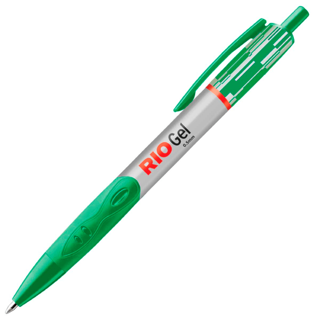 Ruchka geleviy  Luxor Rio gel 0.7 mm yashil