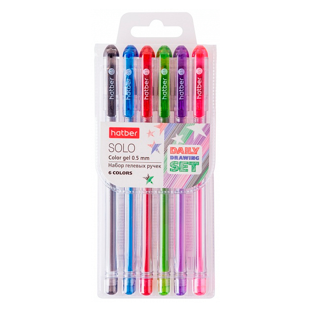 Ruchka  Hatber Schneider    Solo ColorGel 6 rangli