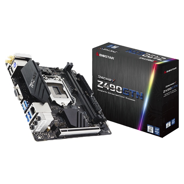 Материнская плата Biostar Z490GTN Ver. 5.0 Wifi DDR4