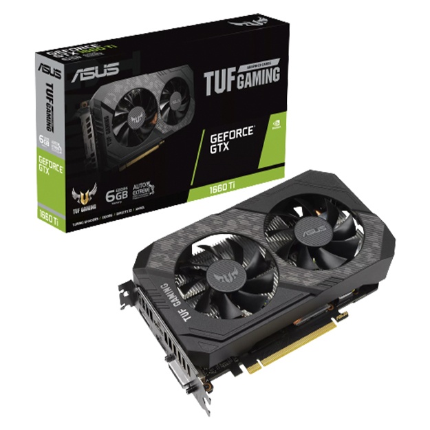 Videokarta ASUS TUF Gaming GeForce® GTX 1660 Ti EVO 6GB GDDR6