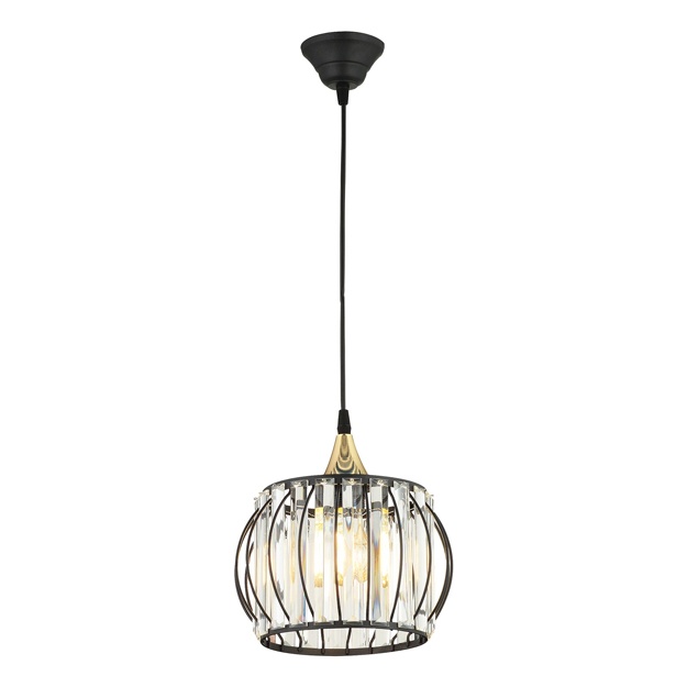 Kristal qandil Nisaluce Lily qora NSLC0090