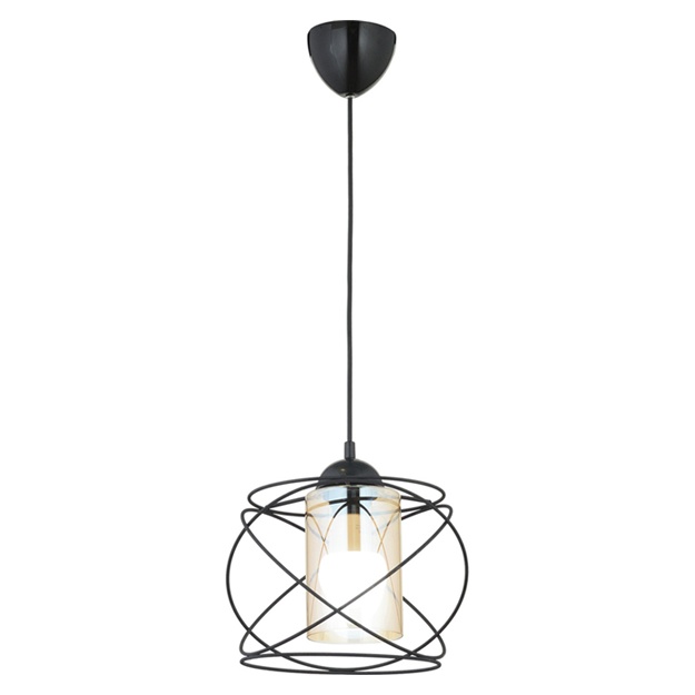 Metall simdan yasalgan marjon chiroq Nisaluce Black-Beril qora NSLC0071