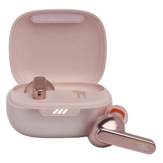 Simsiz minigarnituralar JBL Live Pro+ Pushti/oltin