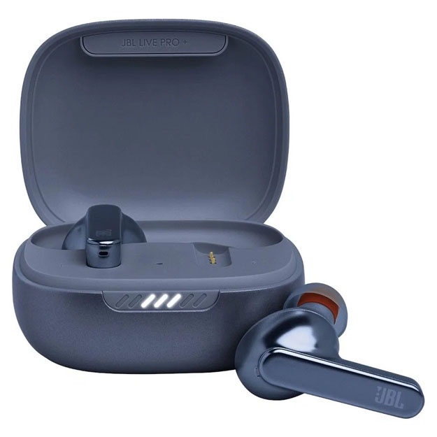 Simsiz minigarnituralar JBL Live Pro+ Moviy rang