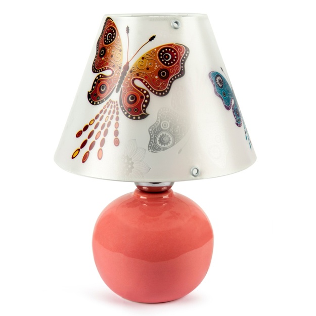Keramik chiroq Nisaluce Butterfly pushti NSLC0053