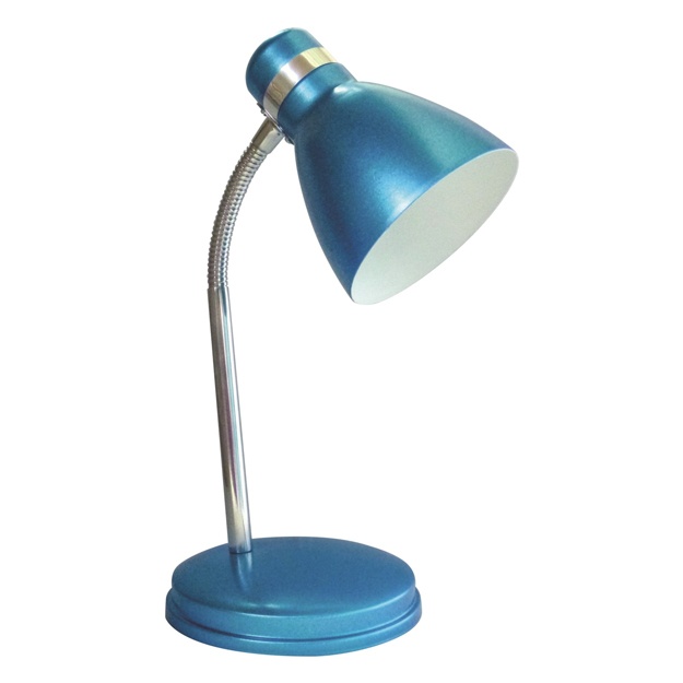 Stol chiroqcha Nisaluce Modern Chrome Spiral ko‘k NSLC0024