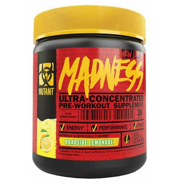 Mashqdan oldingi kompleks Mutant Madness (225 g) Roadside lemonade