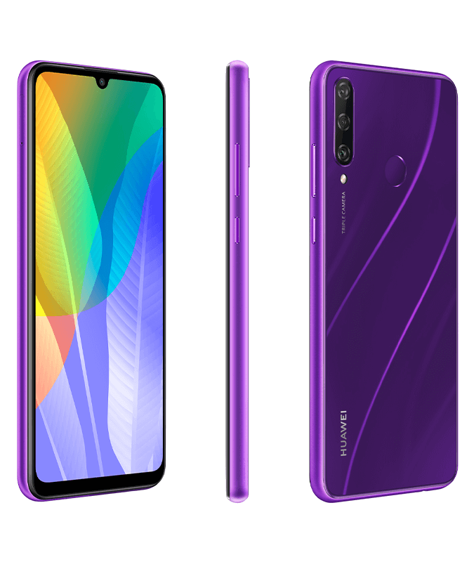 Huawei Y6P 3/64GB мерцающий фиолетовый