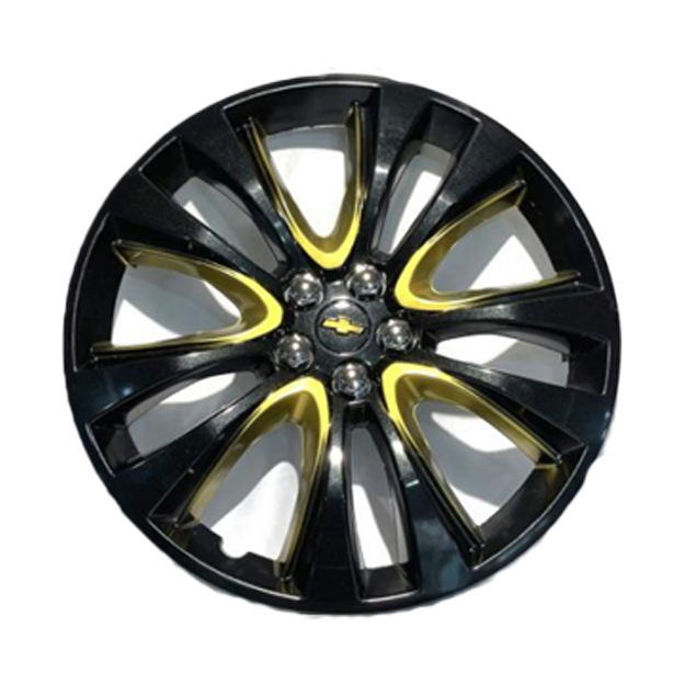 Avtomobil kalpagi Trecker Kombo Yellow R15 (4dona)