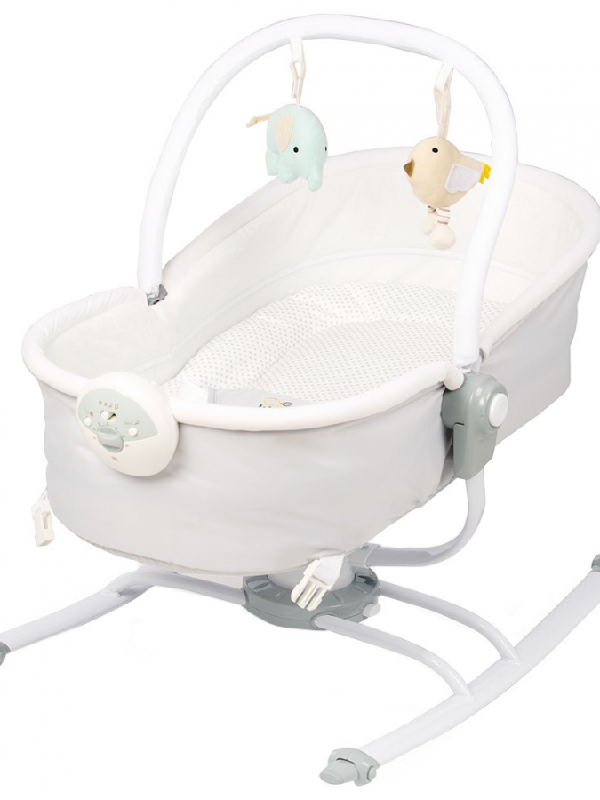 Tebranuvchi beshik Jikel Rella Bassinet & Rocker