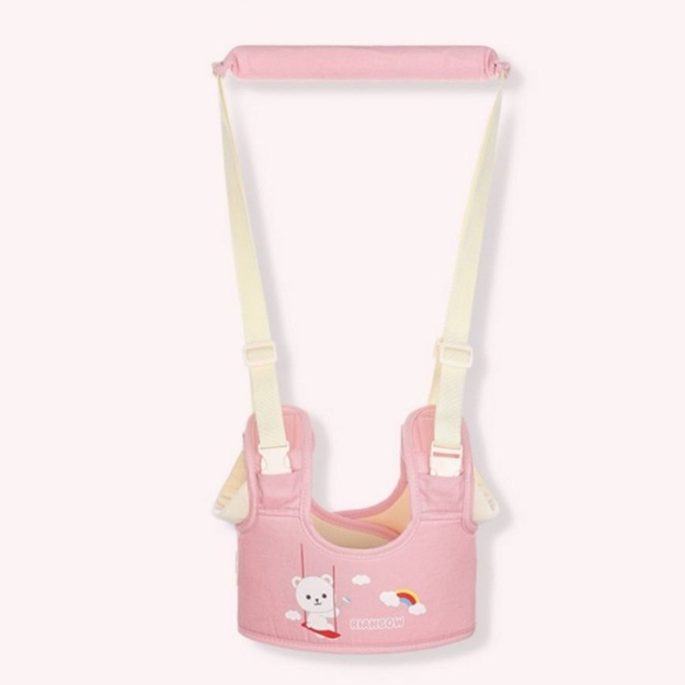 Вожжи помошник для обучения ходьбы Pink