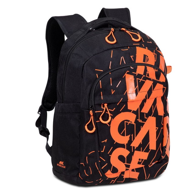 Urban ryukzak 30 l qora/to‘q sariq