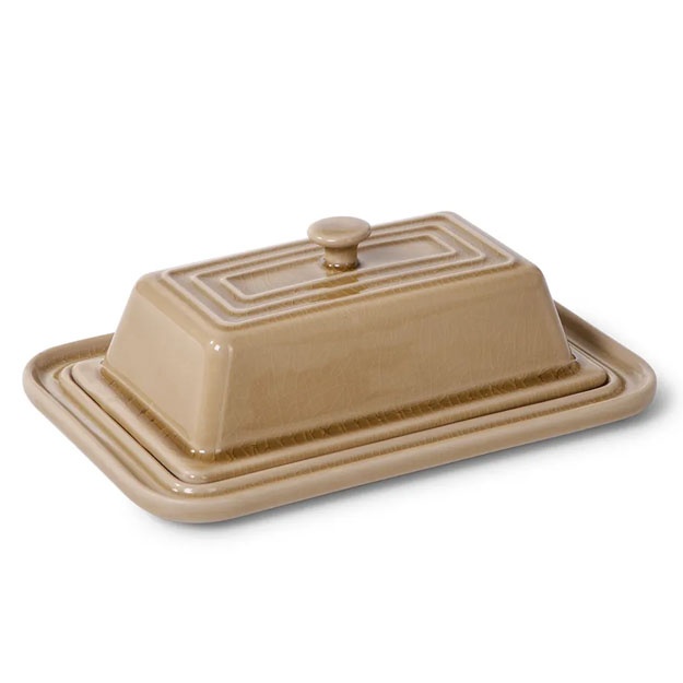 Keramika sariyog‘ idish Fissman Hygge 21,7x14,5x7,8sm 6340