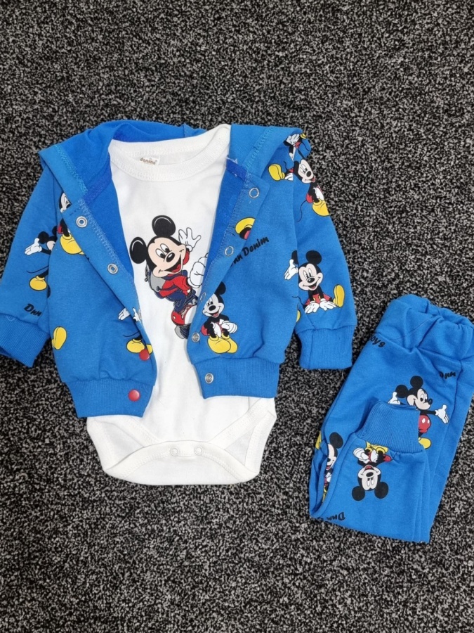 Bolalar uchun komplekt Miscey Mouse 15942-15945 3-6 oyga Ko‘k