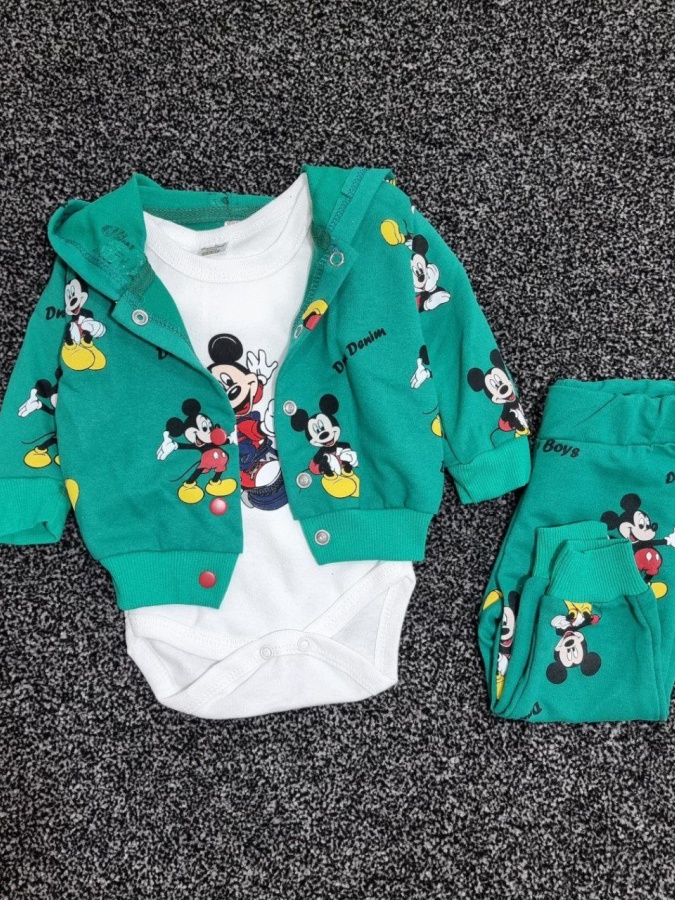 Bolalar uchun komplekt Miscey Mouse 15942-15945 3-6 oyga Yashil