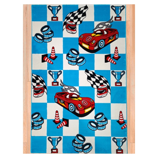 Коврик Bambino 6281 кремовый / голубой