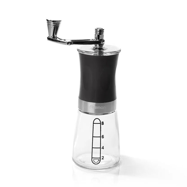 Qo‘l qahva maydalagichi Fissman 16sm 8251 qora