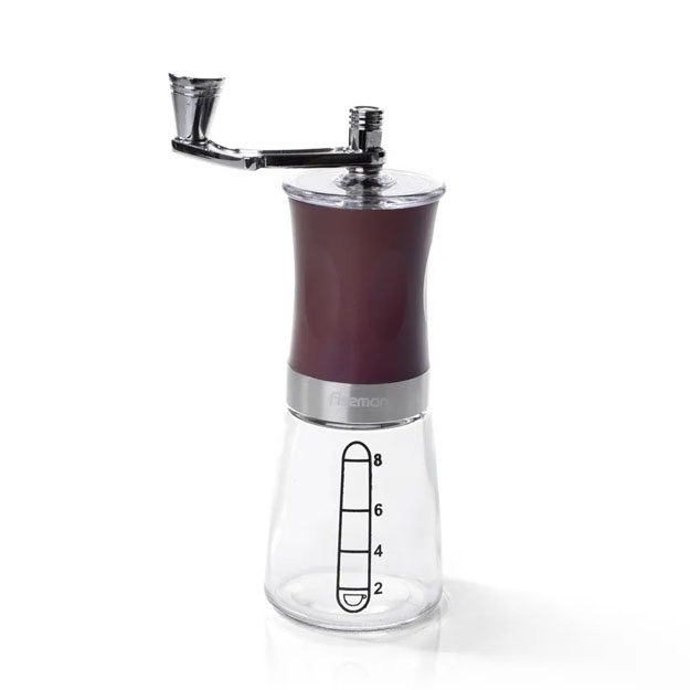 Qo‘l qahva maydalagichi Fissman 16sm 8251 Jigarrang
