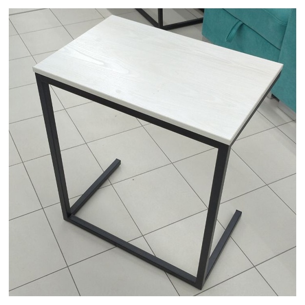 Divan uchun stol Woodline Pro Maksi Oq 60x40 sm