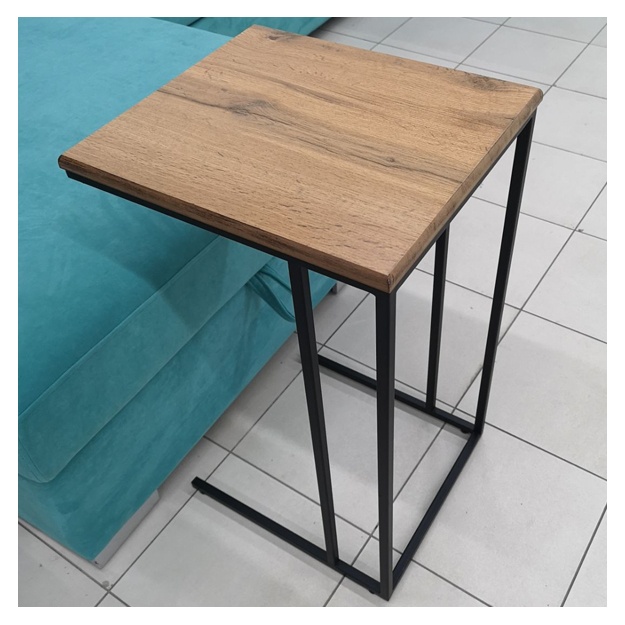 Придиванный столик Woodline Pro Мини Коричневый 40х35 см