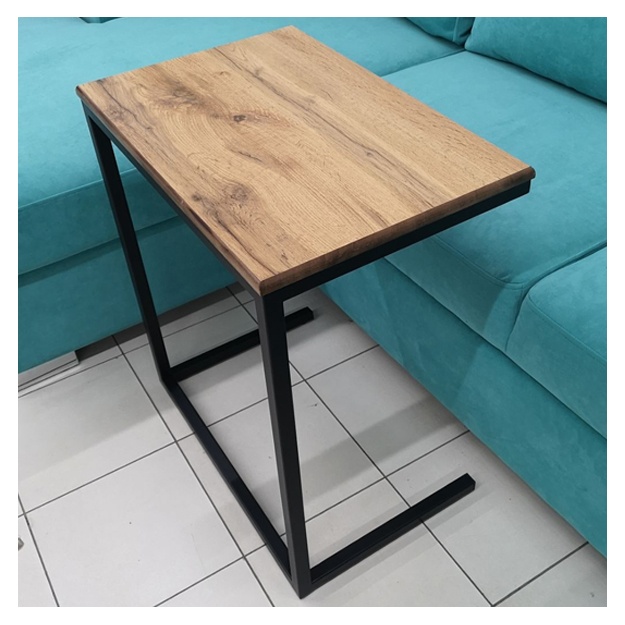 Придиванный столик Woodline Pro Макси Коричневый 60х40 см