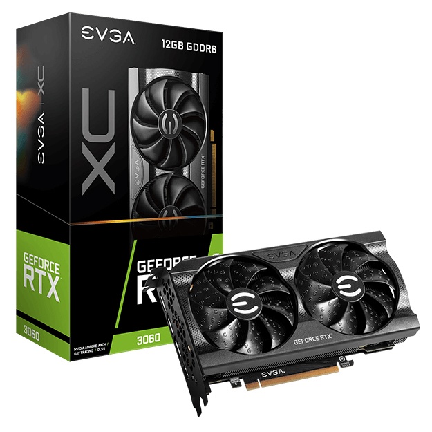 Видеокарта Evga GeForce RTX 3060 XC Gaming 12GB GDDR6 (12G-P5-3657-KR)