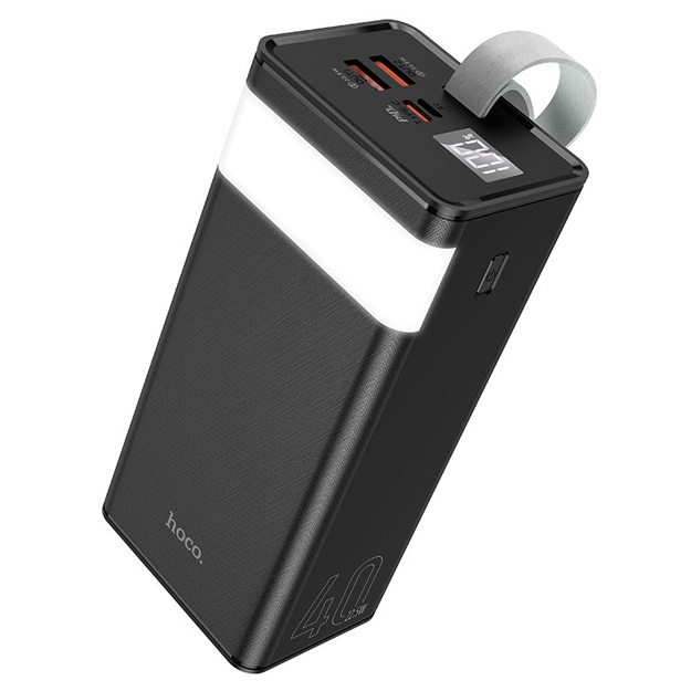 Tashqi akkumulyator Hoco J86 40000mAh Qora