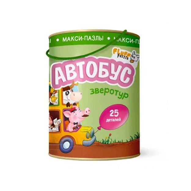 Maxi jumboqlari. Zverotour. Avtobus. 25 tafsilot. GEODOM