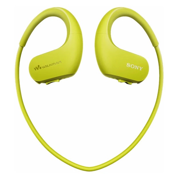 Quloqchilar pleer Sony NW-WS413 Laym yashil