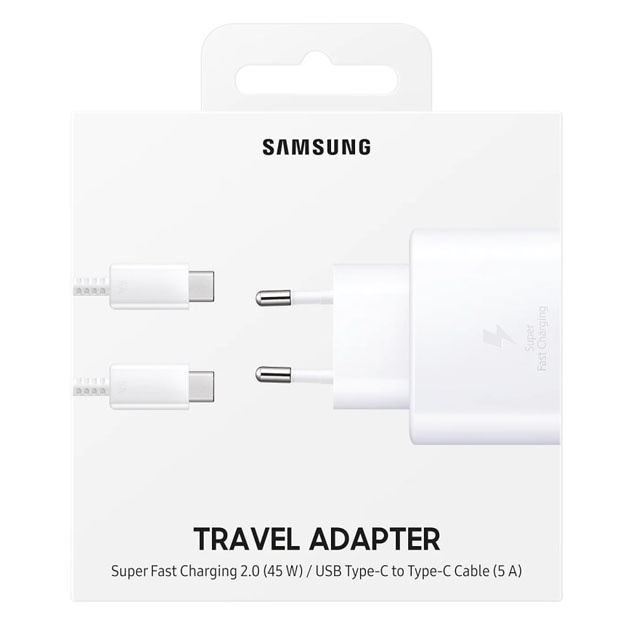 Tarmoq zaryadlovchi Samsung EP-TA845 Oq