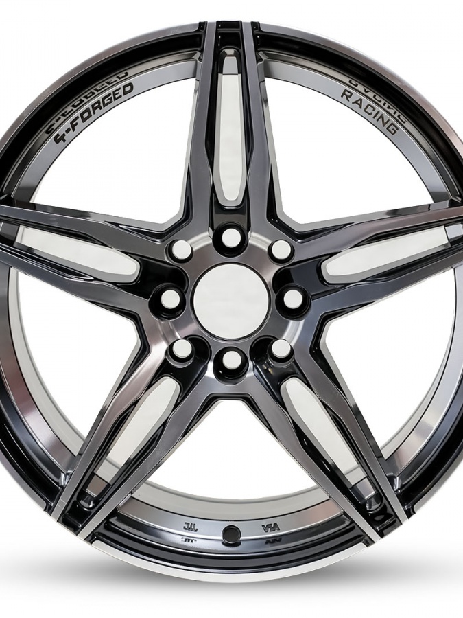 Автодиск Formulaplus R15, 5004 Black Machin, 4*100, 4шт