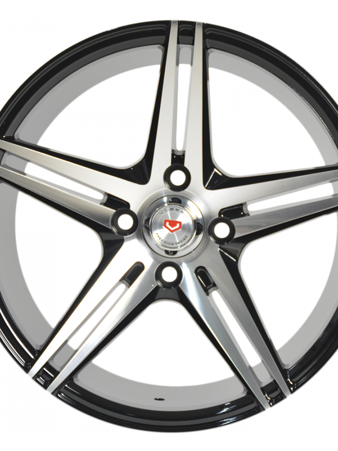 Diska Formulaplus R15, 5263 Black Machin, 4*100, 4sht