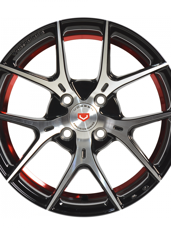 Автодиск Formulaplus R15, 55343G Black Machin Redline, 8*100*114, 4шт