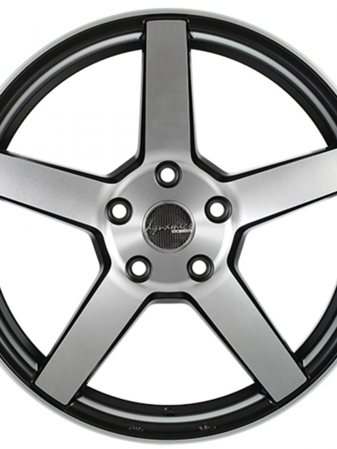 Автодиск Formulaplus R17, 741 Black Machin, 4*114, 4шт