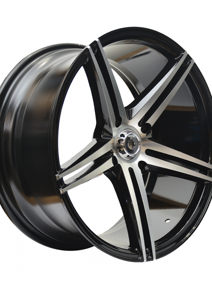 Diska Formulaplus R17, LC1003 Black Machin, 4*114, 4sht