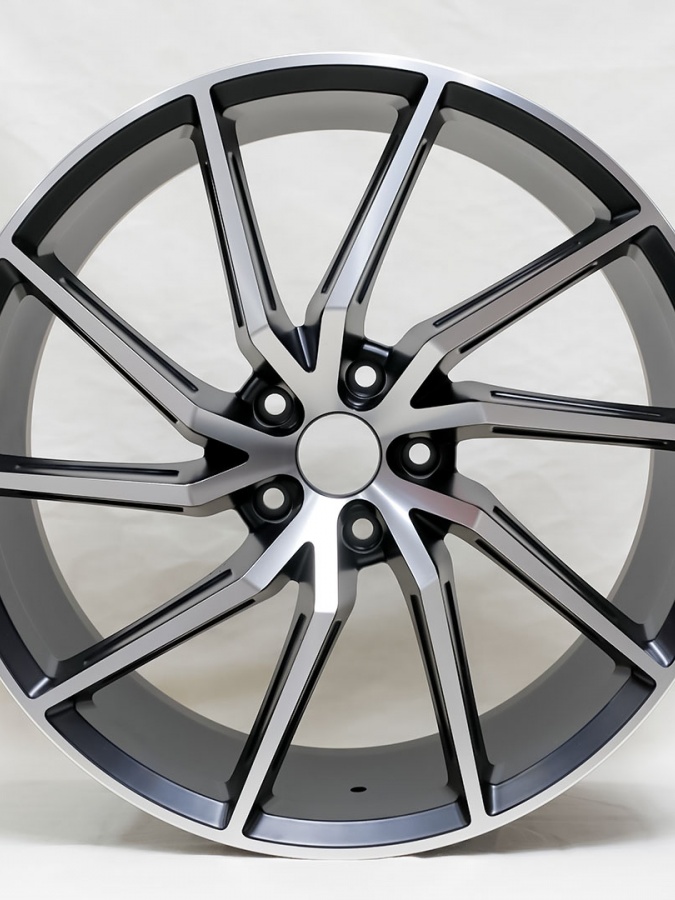 Автодиск Formulaplus R20, 5057 Matt Black Face Machin, 5*114, 4шт