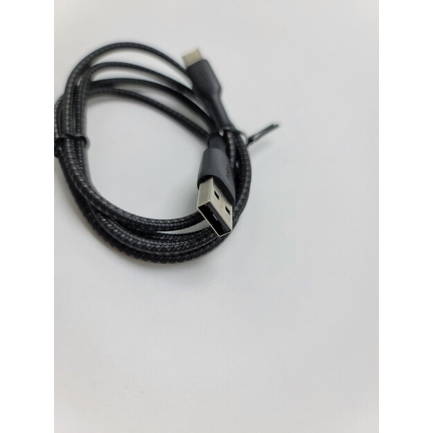 Кабель CAB002BT1MBK Braided USB-C to USB-A 1m Black/Cable Belkin