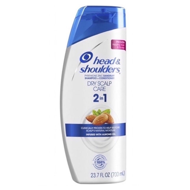 Shampun-konditsioner Head Shoulders Quruq bosh terisi parvarishi 2IN1 700ml Amerisa
