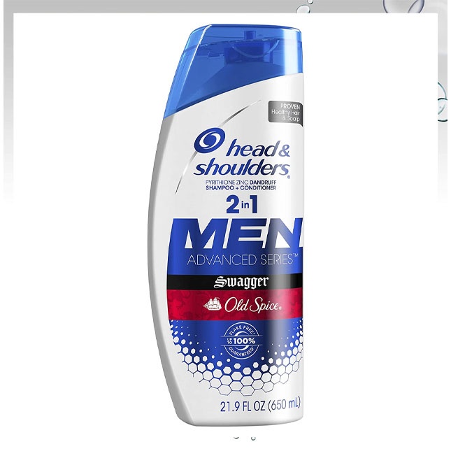 Shampun-konditsioner Head Shoulders Old Spise Svagger 2in1 650ml Amerika