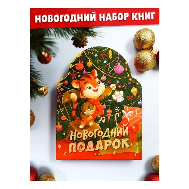 Novogodniy knijniy komplekt. Novogodniy podarok. Tigr/Feldman Ye.