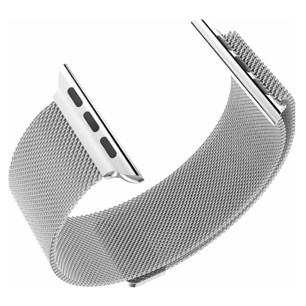 Ремешок для Apple Watch Milanese Loop (42мм/44мм) Серебристый