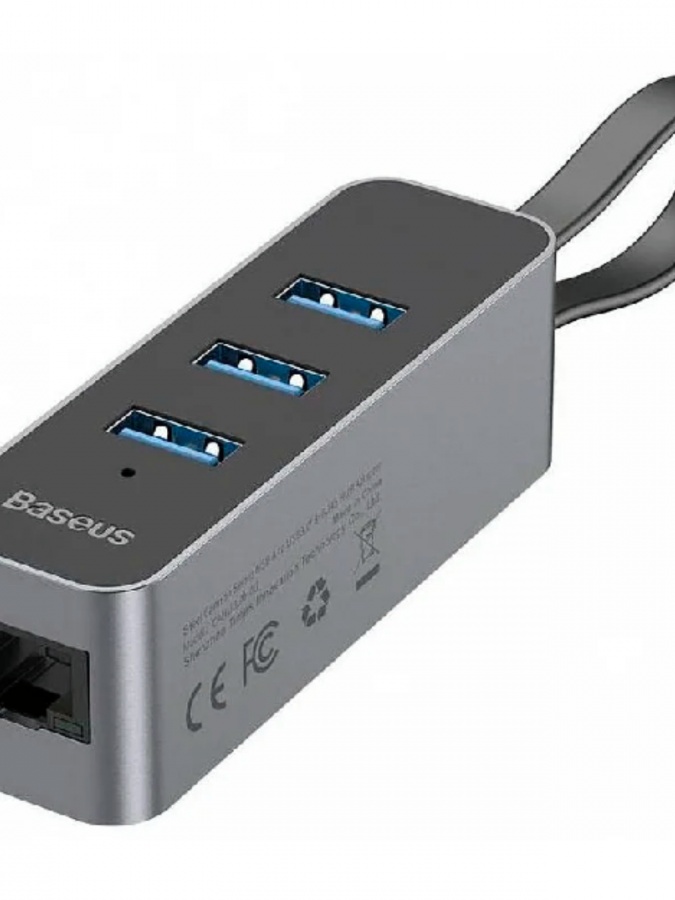 Xab USB na 3 USB 3.0 + RJ45 CAHUB-AHOG Baseus